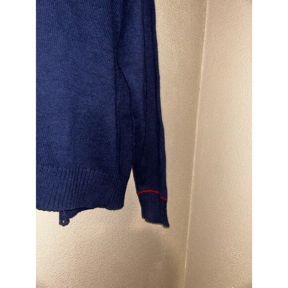 All Points Academia Preppy Red White Blue Patriotic Flag Stars & Stripes Cardian - Picture 7 of 8